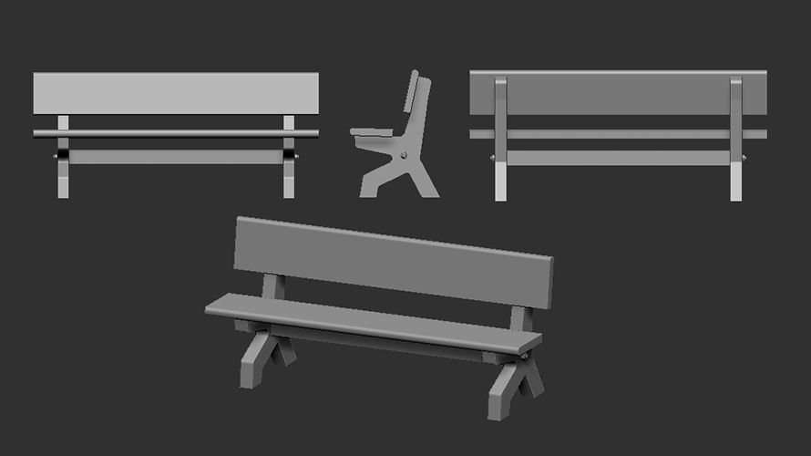 1:35 Concrete bench