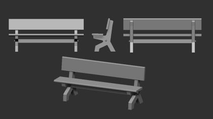 1:48 Concrete bench