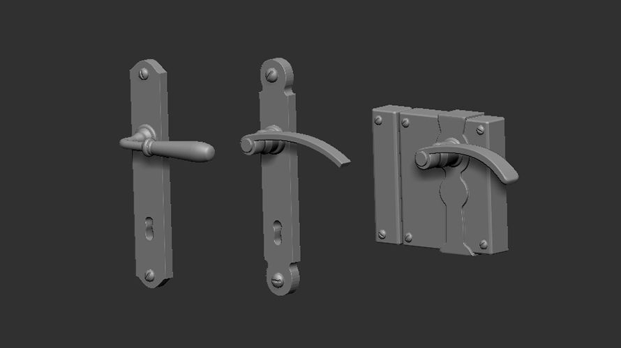 1:72 Door handles