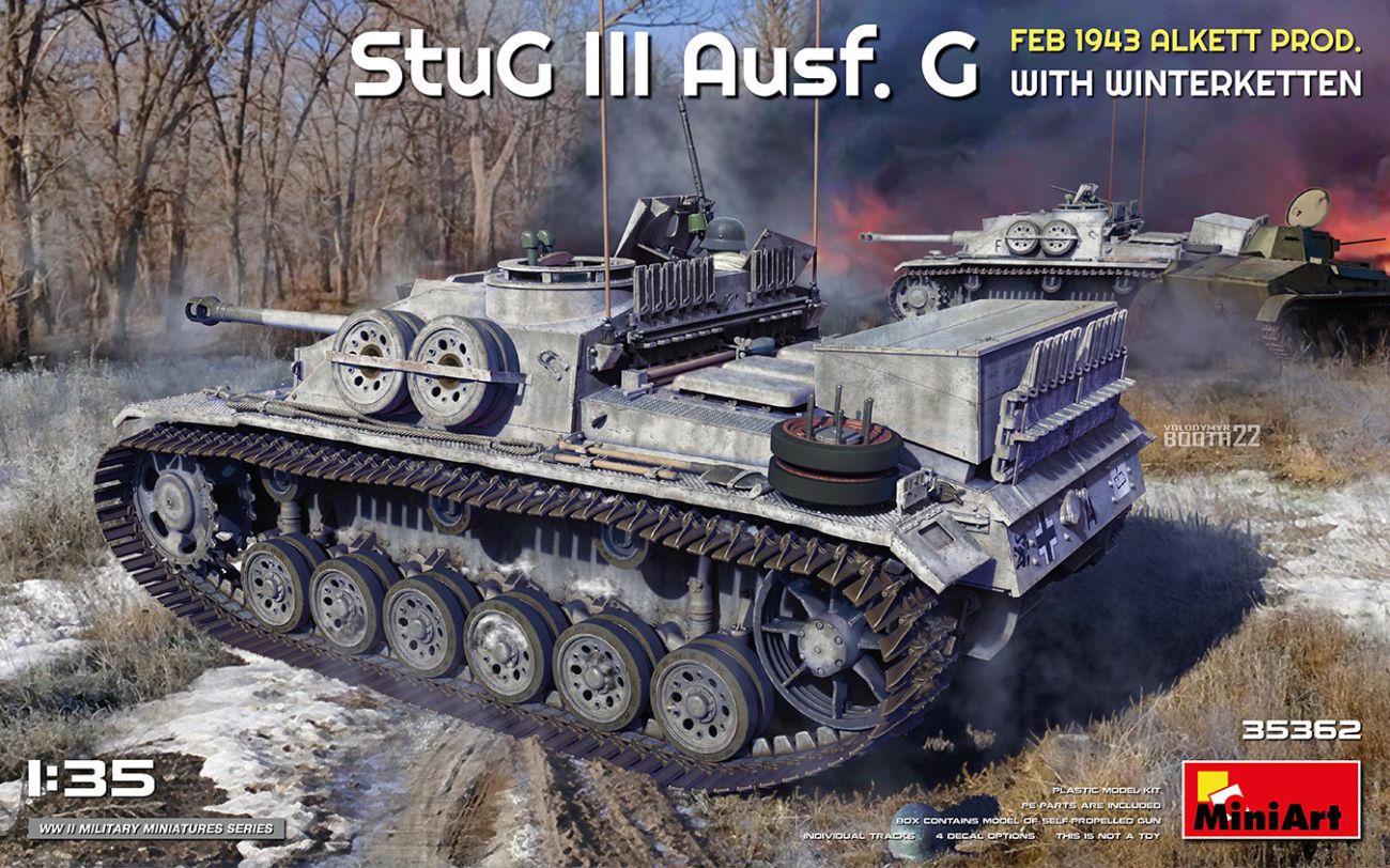 1:35 StuG III Ausf. G FEB 1943 ALKETT PROD. WITH WINTERKETTEN
