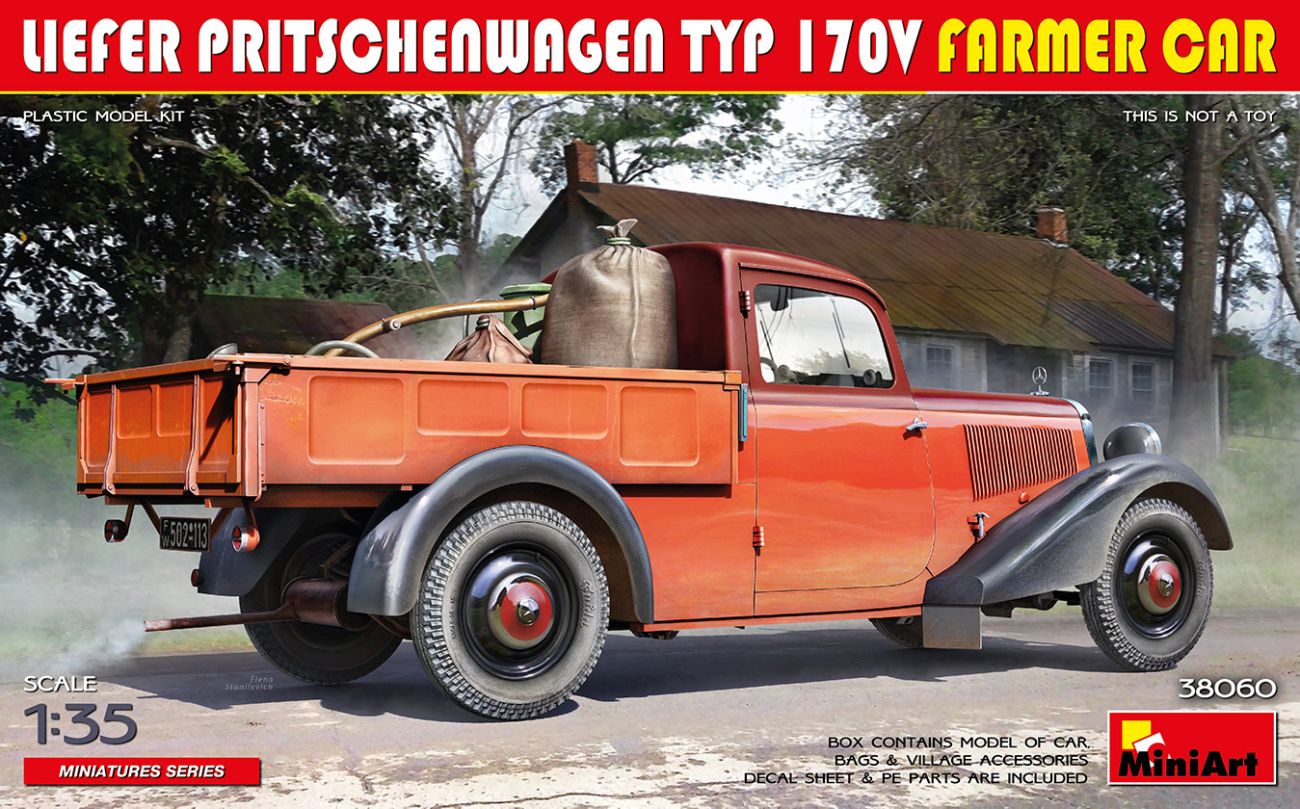 1:35 49002 GERMAN FUEL DRUMS 200L38058 CAFE VISITORS 1930-40S LIEFER PRITSCHENWAGEN TYP 170V FARMER CAR
