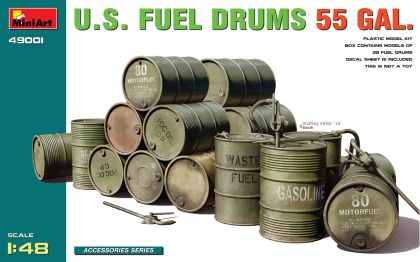 1:48 U.S. FUEL DRUMS 55 GAL.
