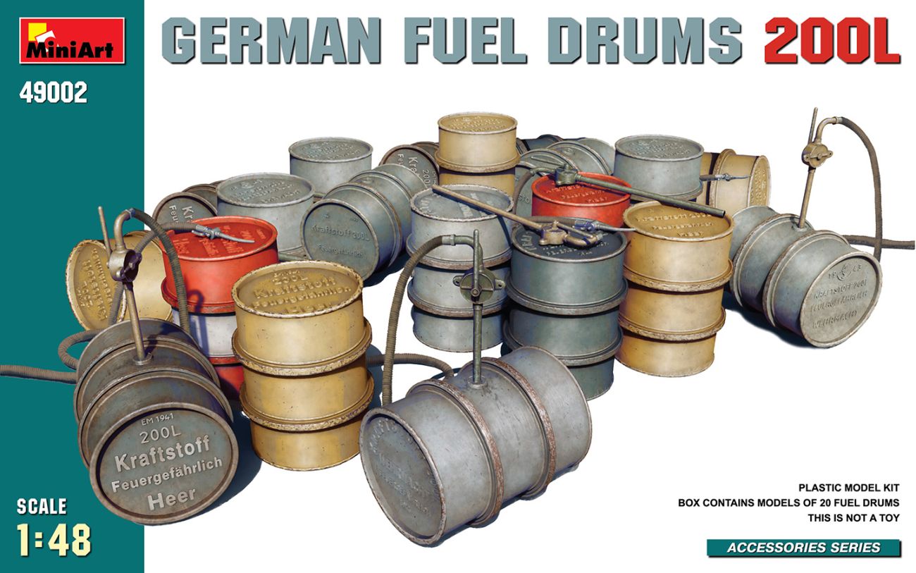 1:48 GERMAN FUEL DRUMS 200L