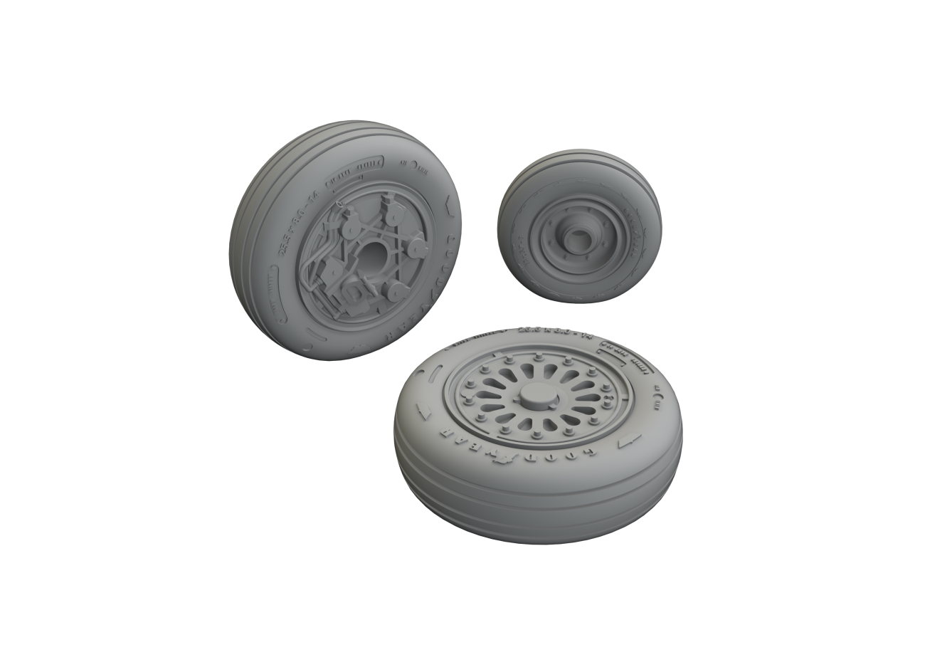 1:48 Lockheed-Martin F-16C wheels early