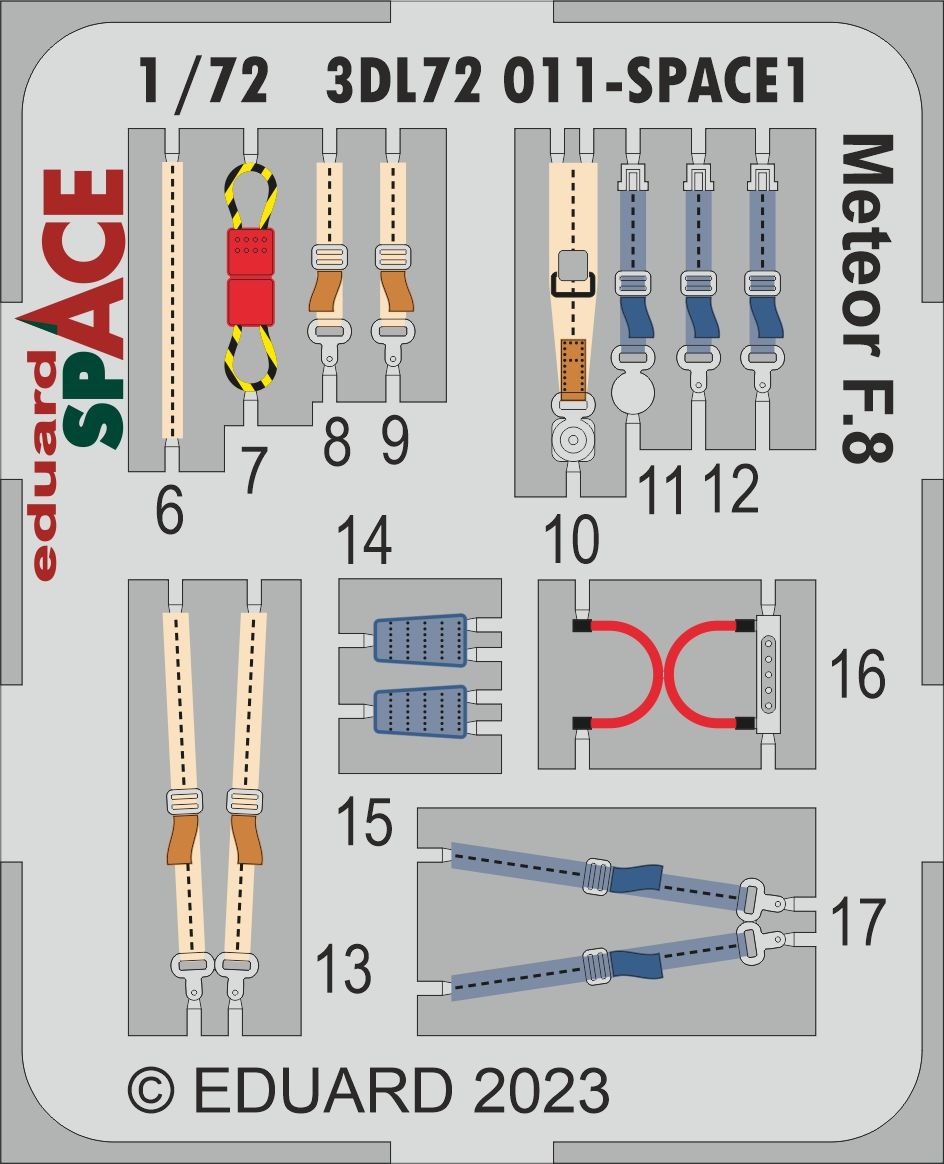 1:72 Gloster Meteor F.8 SPACE