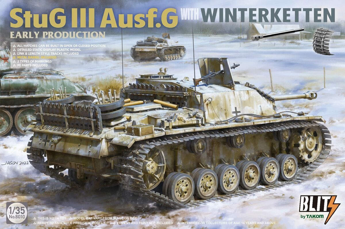 1:35 StuG III Ausf.G with Winterketten Early Production