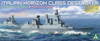 1:350 D553 Andrea Doria / D554 Caio Duilio Italian Horizon Class Destroyer
