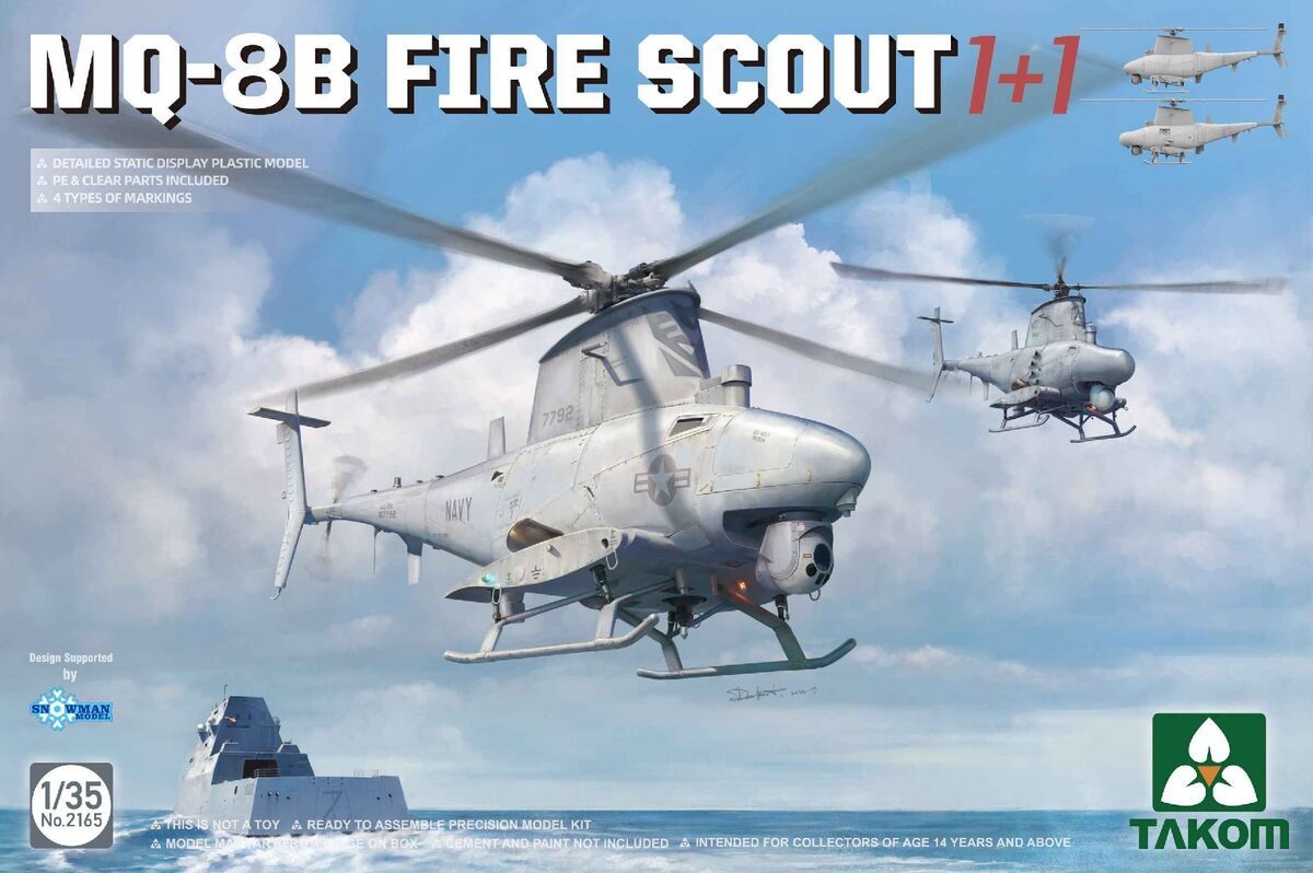 1:35 MQ-8B Fire Scout 1+1