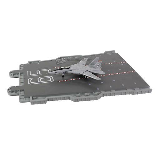 1:200 CVN-65 Deck, Section #A Deck + F-14A VF-41 “Black Aces”
