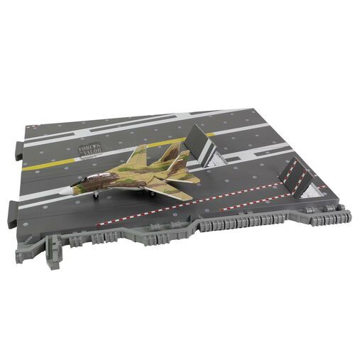 1:200 CVN-65 Deck, Section #H Deck + F-14A IRIAF, BuNo.160353 (3-6079), Tactical Fighter Base 8, Khatami, 1984 Asia Minor camouflage