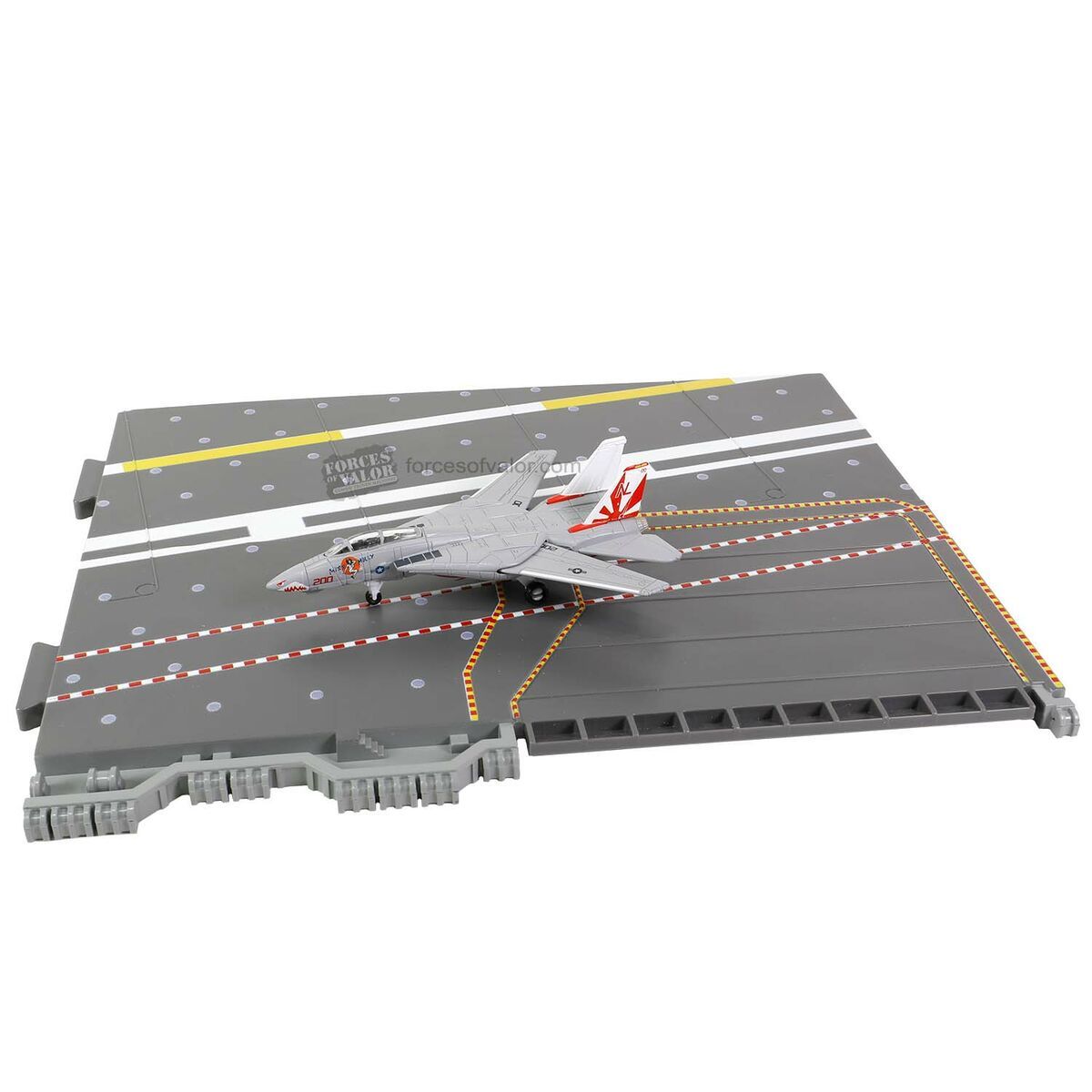 1:200 CVN-65 Deck, Section #J Deck + F-14A VF-111 Sundowners, “Miss Molly”, USS Carl Vinson, Pacific Quest, 1989