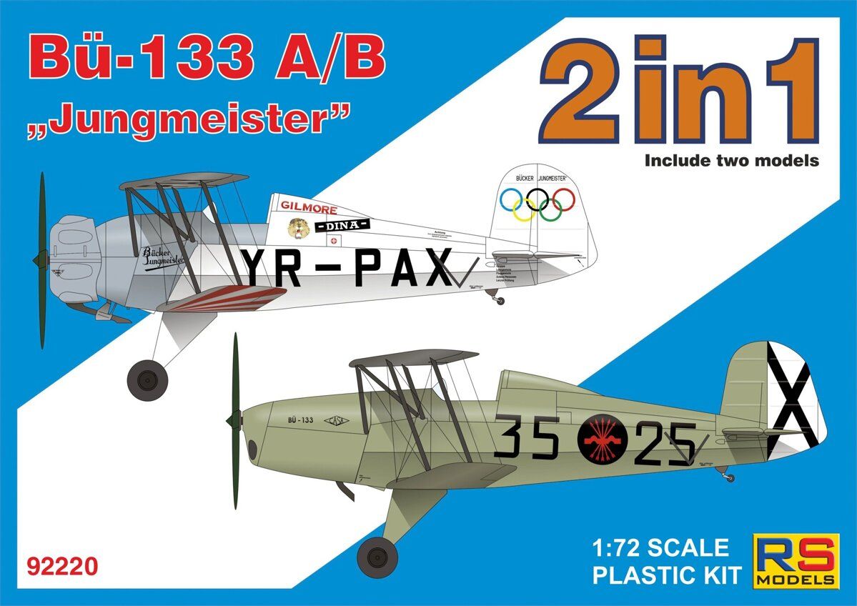 1:72 Bücker 133 A/B