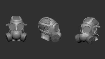 1:35 Headers with gas mask