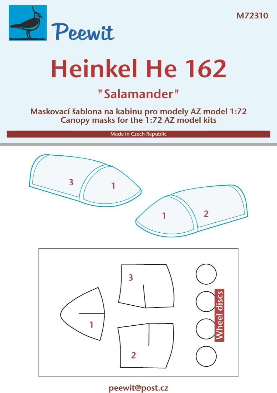1:72 Heinkel He-162