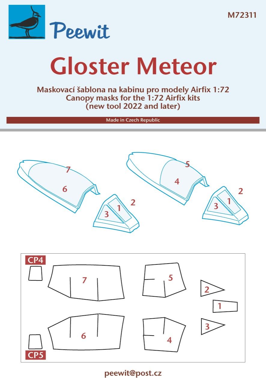 1:72 Gloster Meteor F.8