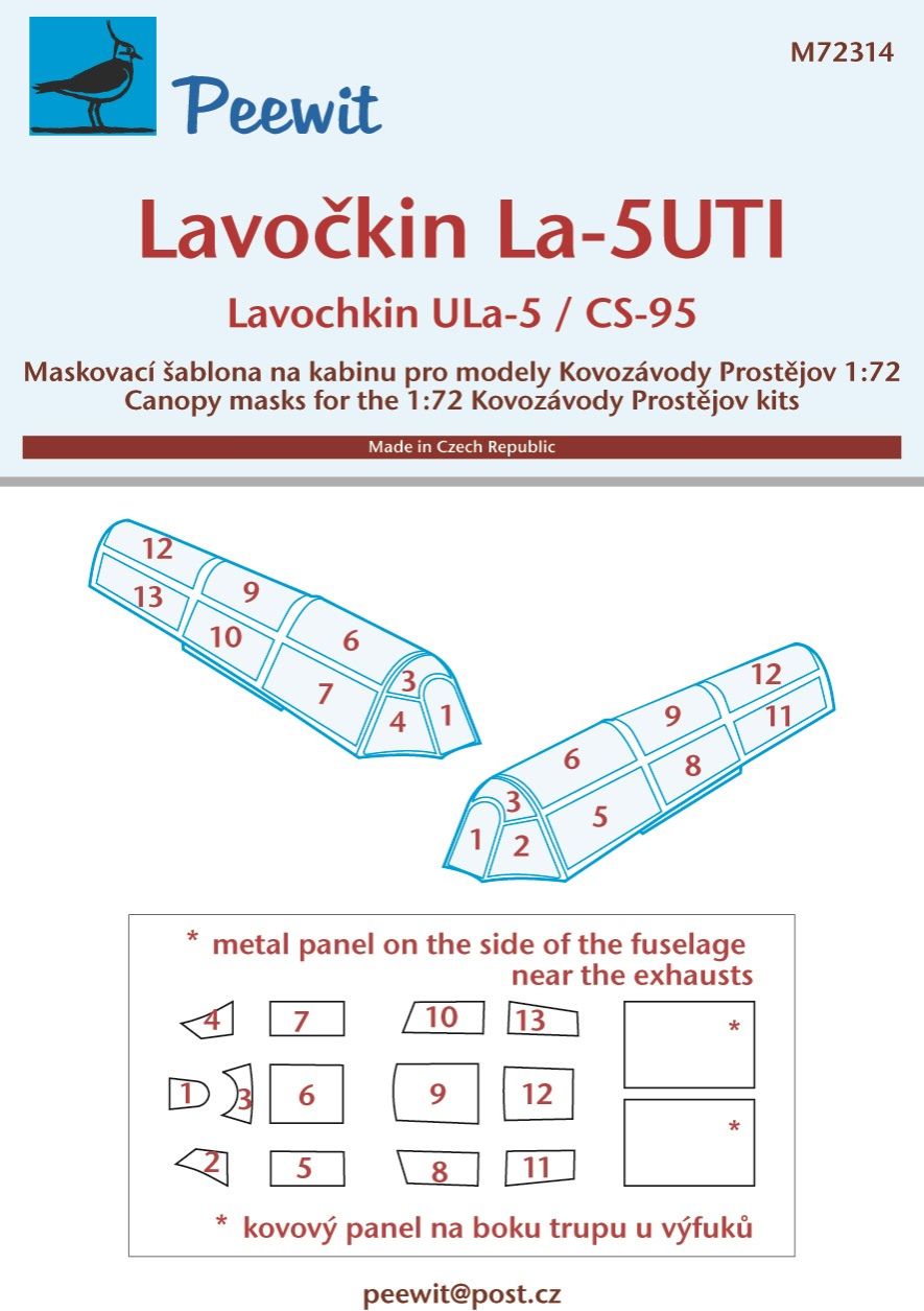 1:72 Lavochkin ULa-5/CS-95