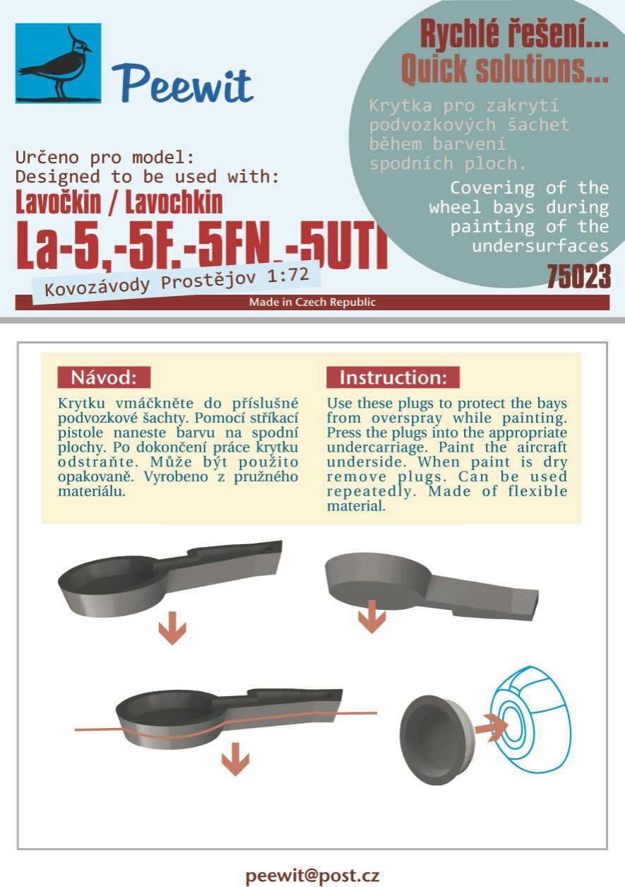 1:72 Lavochkin La-5, La-5F, La-5FN, La-5UTI