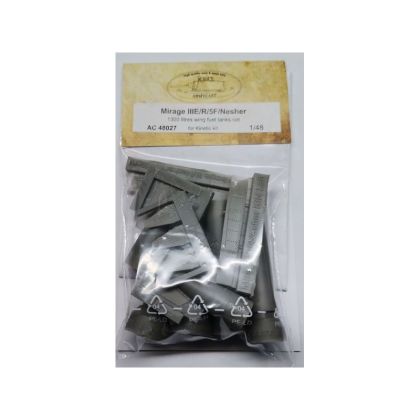 1:48 MIRAGE III E/O/5/NESHER - RP 62 (1300 L) UNDERWING FUEL TANKS