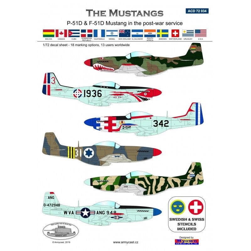 1:72 P/F-51D MUSTANG