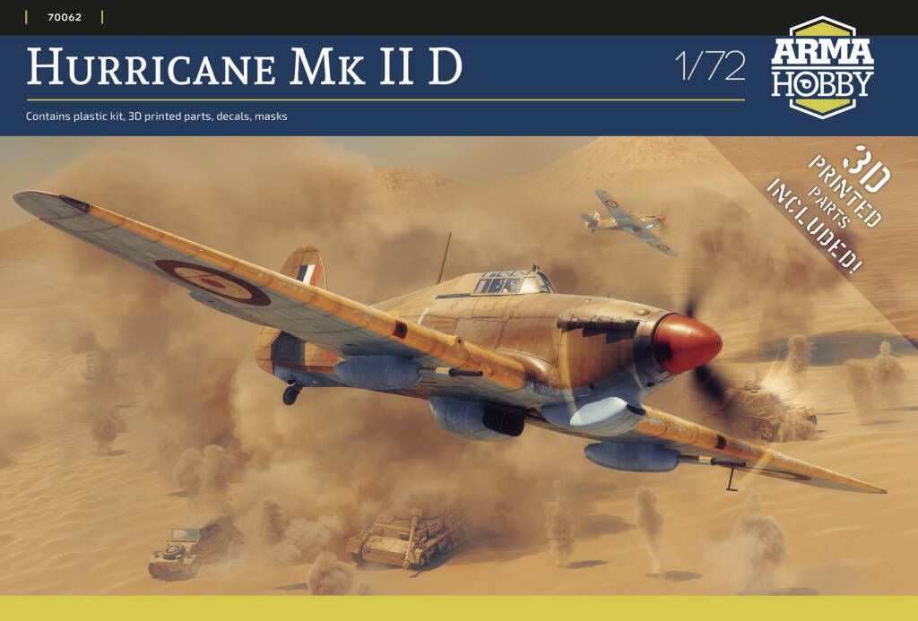 1:72 Hurricane Mk II D