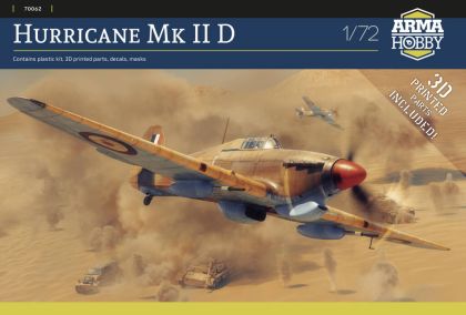 1:72 Hurricane Mk II D