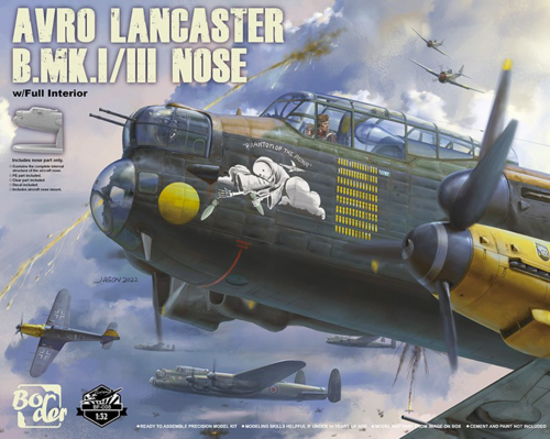 1:32 NOSE of Avro Lancaster B Mk.I/III w/ Full Interior