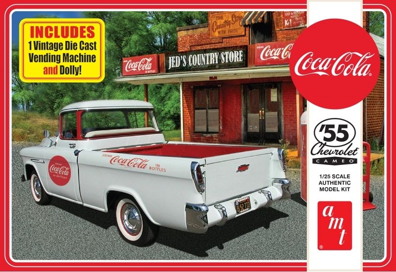 1:25 1955 Chevy Cameo Pickup (Coca-Cola)