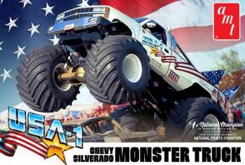 1:25 USA-1 Chevy Silverado Monster Truck