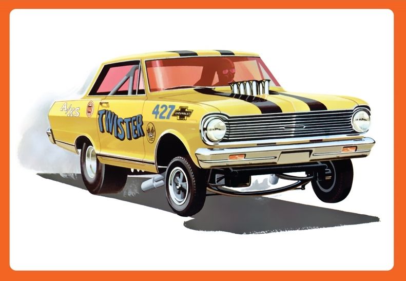 1:25 1965 Chevy II Nova AWB Twister