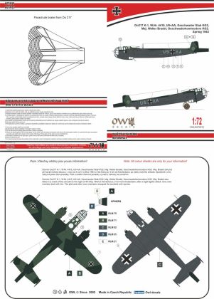 1:72 Dornier Do-217K (W. Bradel) U5+AA Stab./KG 2