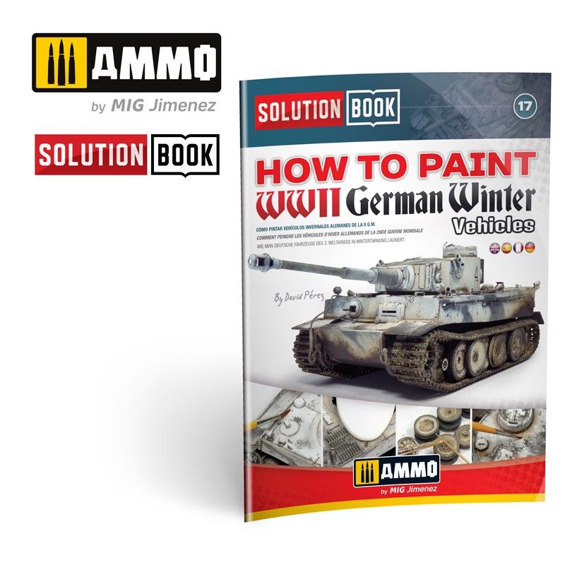 How to paint WWII German winter vehicles (Solution book)