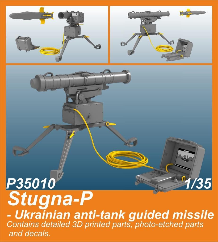 1:35 Stugna-P - Ukrainian anti-tank guided missile