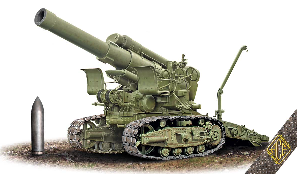 1:72 BR-5 280 mm Soviet Heavy Mortar