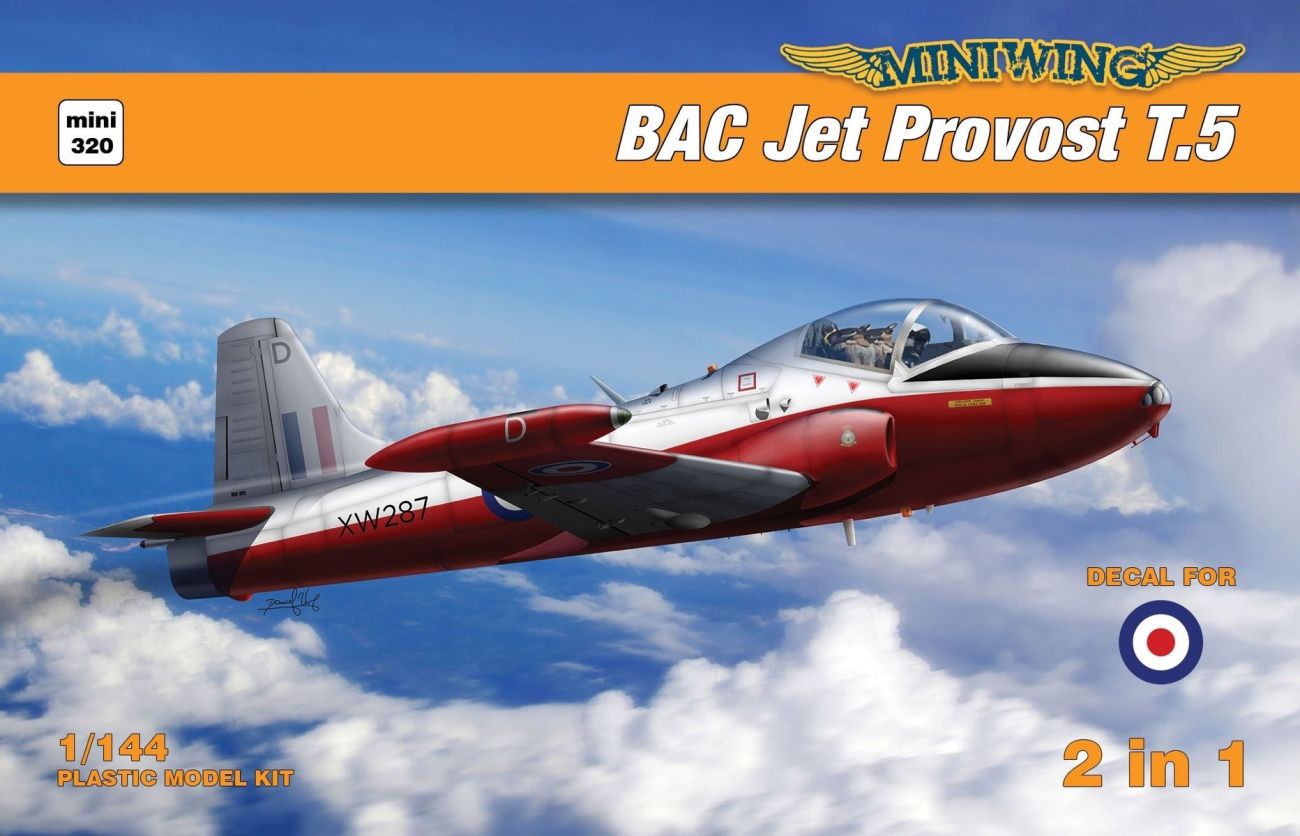 1:144 BAC Jet Provost T.5