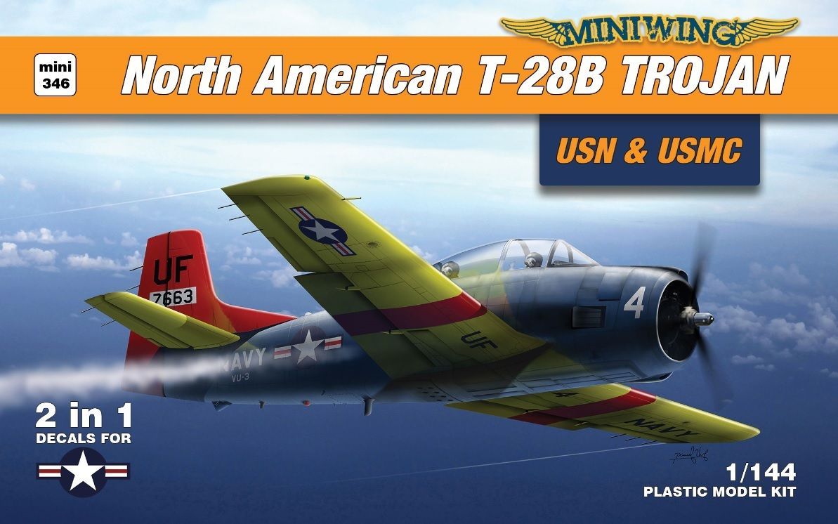 1:144 North American T-28B TROJAN