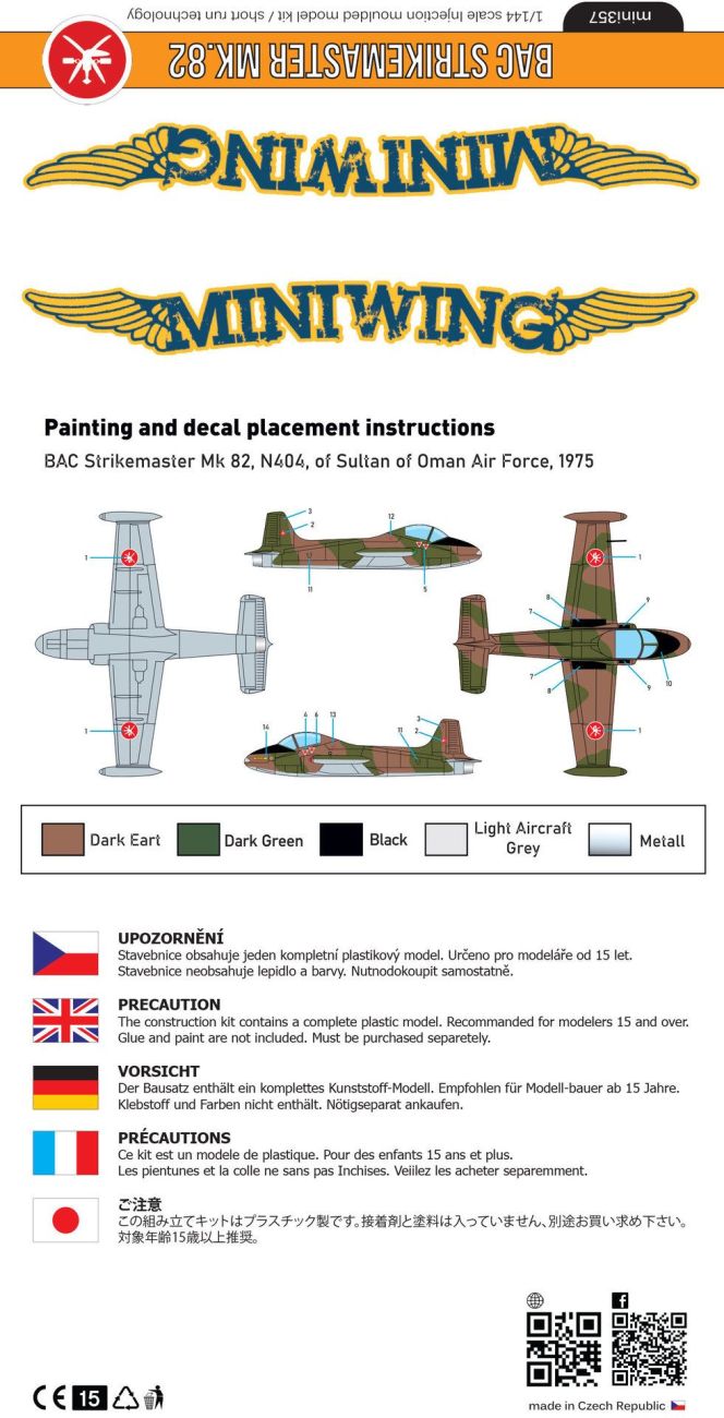 1:144 BAC Strikemaster Mk.82