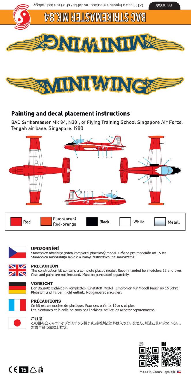 1:144 BAC Strikemaster Mk.84