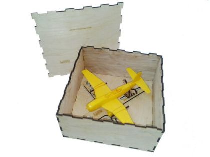 Transport box for aircraft model 200x200