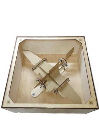 Transport box for aircraft model 400x400