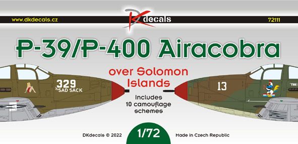 1:72 Bell P-39/P-400 Airacobra over Solomons Islands