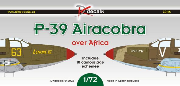 1:72 Bell P-39/P-400 Airacobra over Africa and Italy