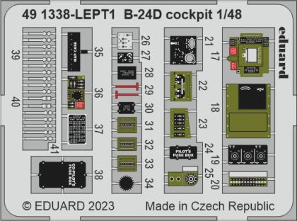 1:48 B-24D Liberator cockpit