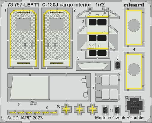 1:72 C-130J Hercules cargo interior