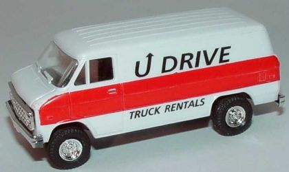 1:87 Chevrolet Van (1970) Kasten U Drive