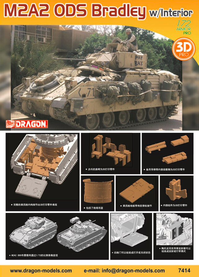 1:72 ODS Bradley w/Interior