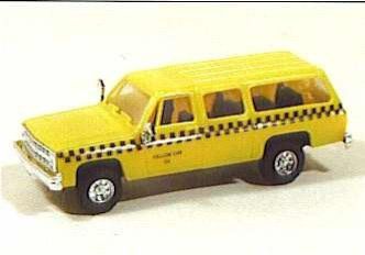 1:87 Chevrolet Suburban Yelow Taxi