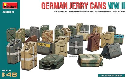 1:48 GERMAN JERRY CANS WW2