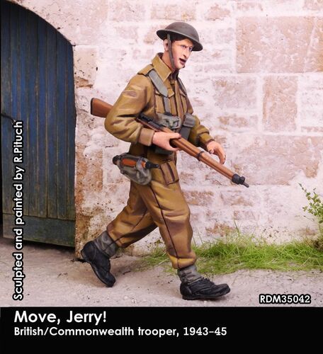 1:35 Move, Jerry! British/Commonwealth trooper 1943-45