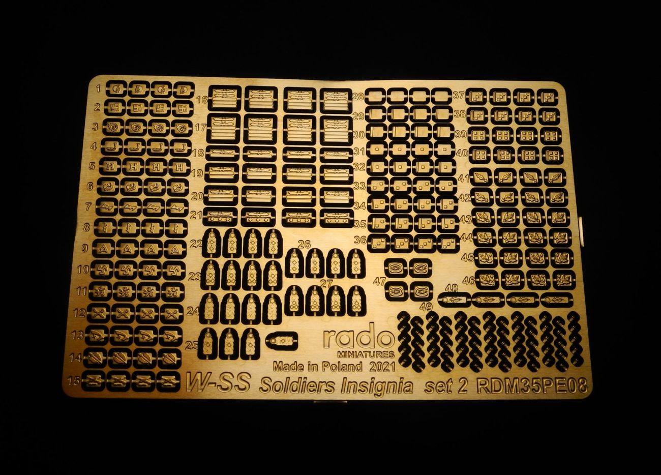 1:35 W-SS Soldiers Insignia, set #2