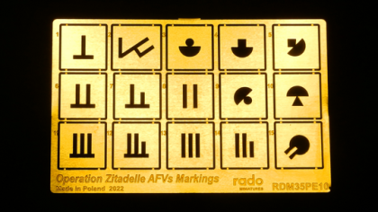 1:35 Operation Zitadelle AFVs Markings Kursk 1943
